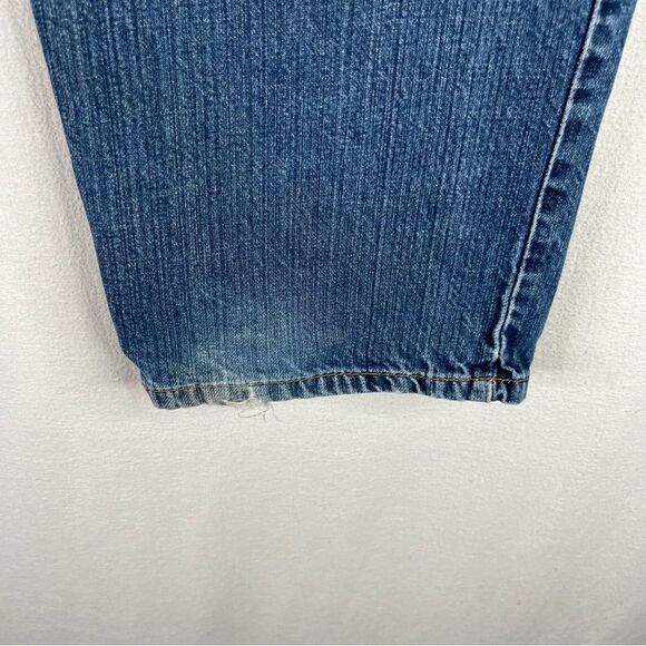 Levi's Jeans Mens Blue Denim 550 Relaxed Fit Straight Leg 5 Pockets Cotton 34x34 - Picture 10 of 16